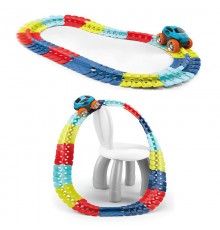 Інтерактивний трек з інерційною машинкою SHT 188 Changeable Trak (92pcs/1CAR) Colorful
