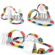Інтерактивний трек з інерційною машинкою SHT 388 Changeable Trak (184pcs/1CAR) Colorful