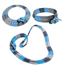Інтерактивний трек з інерційною машинкою SHT 5510-3 Shark Trak (92pcs/1CAR) Blue