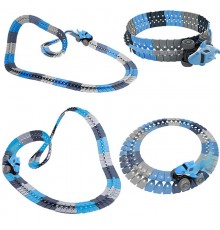 Інтерактивний трек з інерційною машинкою SHT 5510-2 Shark Trak (138pcs/1CAR) Blue