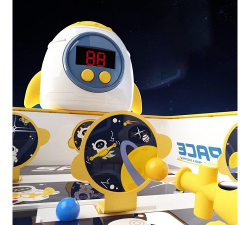 Настільна інтерактивна гра SHT 889-8 Shooting Space White Настільна інтерактивна гра SHT 889-8 Shooting Space White