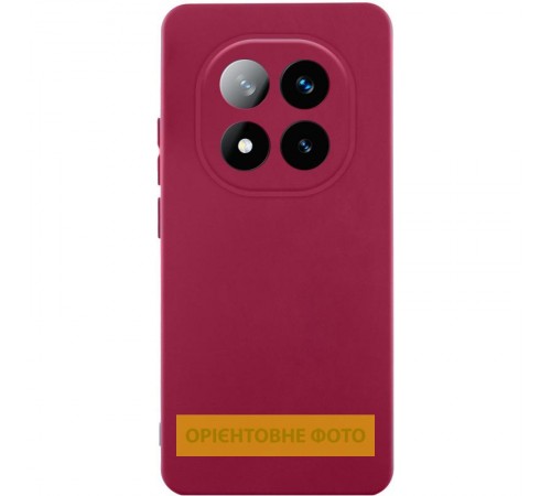 Чохол Silicone Cover Lakshmi Full Camera (AA) для Xiaomi Redmi A5 (Europe version) Бордовий / Marsala