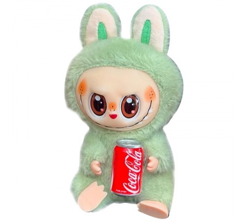 Іграшка - брелок Labubu monsters Pop Mart Big model Coca-Cola Colab Random color Іграшка - брелок Labubu monsters Pop Mart Big model Coca-Cola Colab Random color