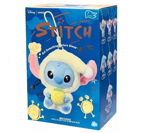 Іграшка - брелок Labubu monsters Pop Mart Big model Stich Colab Random color Іграшка - брелок Labubu monsters Pop Mart Big model Stich Colab Random color