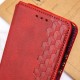Шкіряний чохол-книжка GETMAN Cubic (PU) для Xiaomi Redmi A5 (Europe version) Червоний