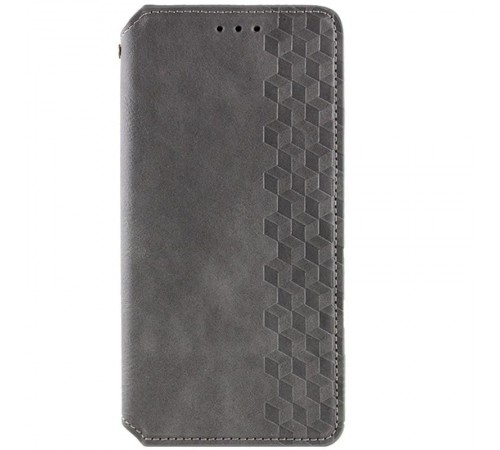 Шкіряний чохол-книжка GETMAN Cubic (PU) для Xiaomi Redmi A5 (Europe version) Сірий