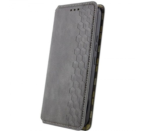 Шкіряний чохол-книжка GETMAN Cubic (PU) для Xiaomi Redmi A5 (Europe version) Сірий