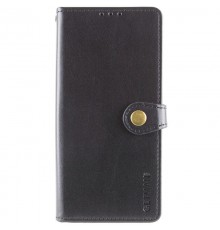 Шкіряний чохол-книжка GETMAN Gallant (PU) для Xiaomi Redmi Note 14 4G (Int. version) Чорний