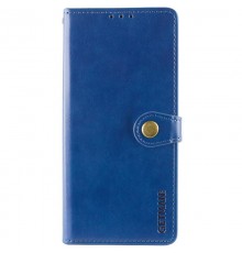 Шкіряний чохол-книжка GETMAN Gallant (PU) для Xiaomi Redmi Note 14 4G (Int. version) Синій