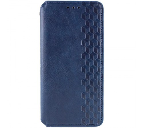 Шкіряний чохол-книжка GETMAN Cubic (PU) для Xiaomi Redmi Note 14 4G (Int. version) Синій