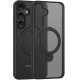 TPU+PC чохол MagSafe Colorful HQ Ring для Samsung Galaxy S25 Black