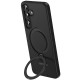TPU+PC чохол MagSafe Colorful HQ Ring для Samsung Galaxy S25 Black
