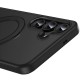 TPU+PC чохол MagSafe Colorful HQ Ring для Samsung Galaxy S25 Black