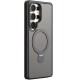 TPU+PC чохол MagSafe Colorful HQ Ring для Samsung Galaxy S25 Ultra Black