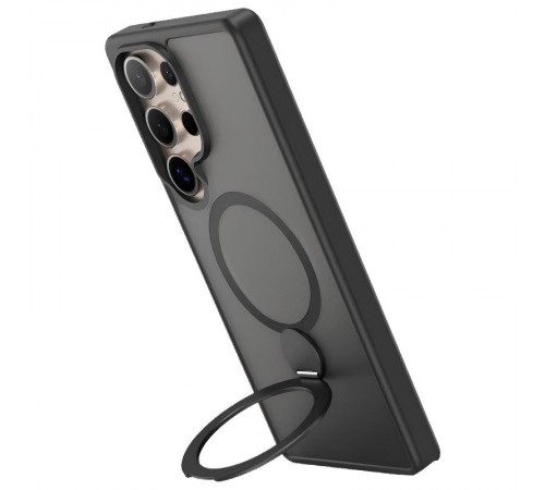 TPU+PC чохол MagSafe Colorful HQ Ring для Samsung Galaxy S25 Ultra Black TPU+PC чохол MagSafe Colorful HQ Ring для Samsung Galaxy S25 Ultra Black