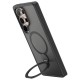 TPU+PC чохол MagSafe Colorful HQ Ring для Samsung Galaxy S25 Ultra Black