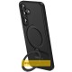 TPU+PC чохол MagSafe Colorful HQ Ring для Samsung Galaxy S25 Edge Black
