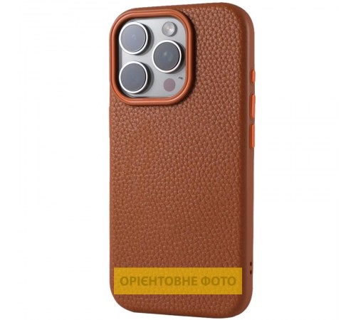 Чохол Syndee with MagSafe для Apple iPhone 12 Pro Max (6.7") Golden Brown