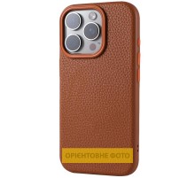 Чохол Syndee with MagSafe для Apple iPhone 14 (6.1") Golden Brown