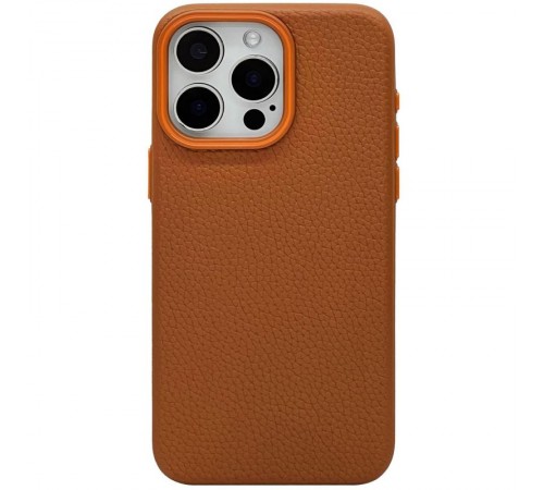 Чохол Syndee with MagSafe для Apple iPhone 14 Pro Max (6.7") Golden Brown