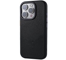 Чохол Syndee with MagSafe для Apple iPhone 15 Pro (6.1") Black / Gray
