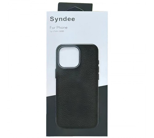 Чохол Syndee with MagSafe для Apple iPhone 16e (6.1") Black / Black