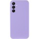 Чохол Silicone Cover Lakshmi Full Camera (AAA) для Samsung Galaxy S25 Edge Бузковий / Dasheen