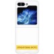 Чохол Foldables Silicone Cover Lakshmi (AAA) для Motorola Razr 50 Ultra Білий / White