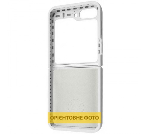 Чохол Foldables Silicone Cover Lakshmi (AAA) для Motorola Razr 50 Ultra Білий / White