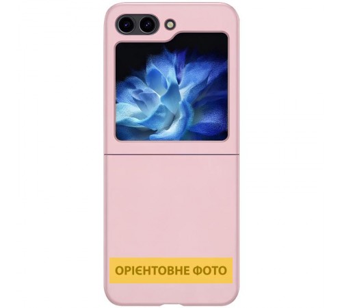 Чохол Foldables Silicone Cover Lakshmi (AAA) для Motorola Razr 50 Ultra Рожевий / Pink Sand