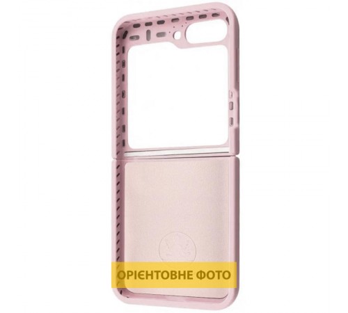 Чохол Foldables Silicone Cover Lakshmi (AAA) для Motorola Razr 50 Ultra Рожевий / Pink Sand