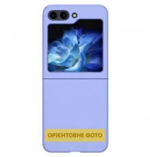 Чохол Foldables Silicone Cover Lakshmi (AAA) для Motorola Razr 50 Ultra Бузковий / Dasheen