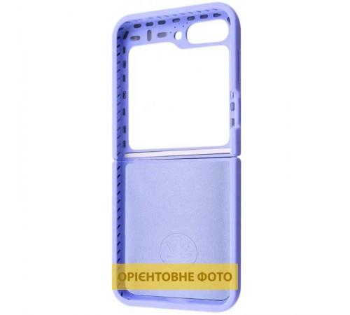Чохол Foldables Silicone Cover Lakshmi (AAA) для Motorola Razr 50 Ultra Бузковий / Dasheen