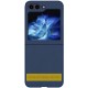 Чохол Foldables Silicone Cover Lakshmi (AAA) для Motorola Razr 50 Ultra Темно-синій / Midnight blue