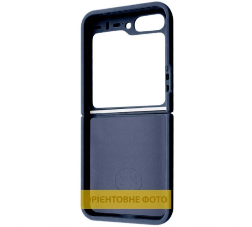 Чохол Foldables Silicone Cover Lakshmi (AAA) для Motorola Razr 50 Ultra Темно-синій / Midnight blue