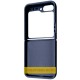 Чохол Foldables Silicone Cover Lakshmi (AAA) для Motorola Razr 50 Ultra Темно-синій / Midnight blue