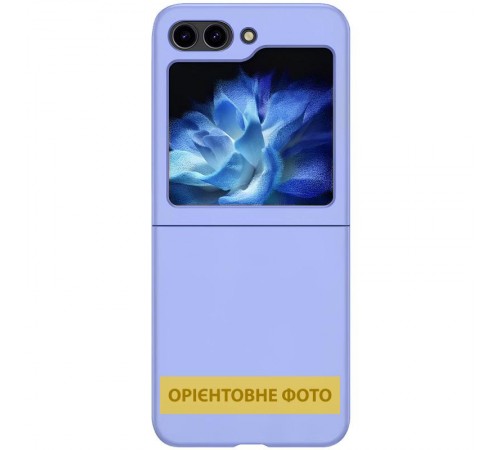 Чохол Foldables Silicone Cover Lakshmi (AAA) для Motorola Razr 50 Бузковий / Dasheen