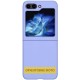 Чохол Foldables Silicone Cover Lakshmi (AAA) для Motorola Razr 50 Бузковий / Dasheen