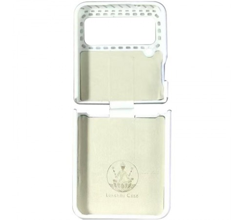 Чохол Foldables Silicone Cover Lakshmi (AAA) для Samsung Galaxy Z Flip4 Білий / White