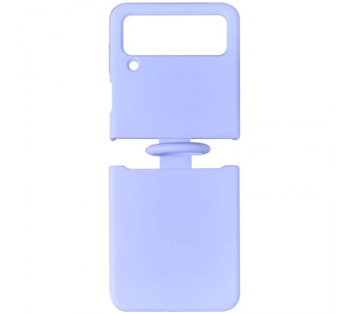 Чохол Foldables Silicone Cover Lakshmi (AAA) для Samsung Galaxy Z Flip4 Бузковий / Dasheen