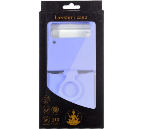 Чохол Foldables Silicone Cover Lakshmi (AAA) для Samsung Galaxy Z Flip4 Бузковий / Dasheen