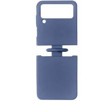 Чохол Foldables Silicone Cover Lakshmi (AAA) для Samsung Galaxy Z Flip4 Темно-синій / Midnight blue