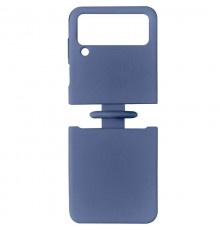 Чохол Foldables Silicone Cover Lakshmi (AAA) для Samsung Galaxy Z Flip4 Темно-синій / Midnight blue