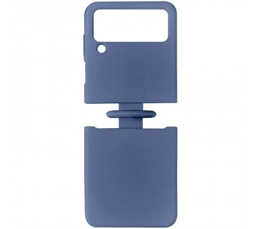 Чохол Foldables Silicone Cover Lakshmi (AAA) для Samsung Galaxy Z Flip4 Темно-синій / Midnight blue