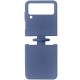 Чохол Foldables Silicone Cover Lakshmi (AAA) для Samsung Galaxy Z Flip4 Темно-синій / Midnight blue