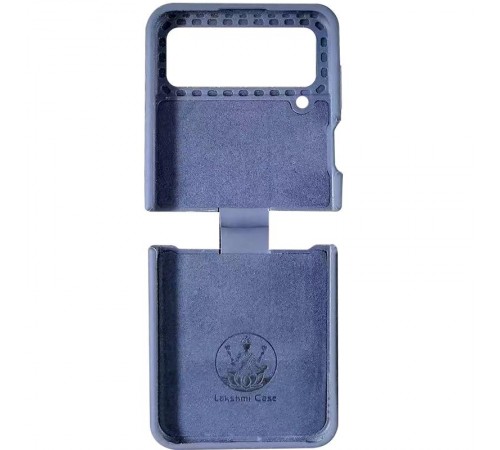 Чохол Foldables Silicone Cover Lakshmi (AAA) для Samsung Galaxy Z Flip4 Темно-синій / Midnight blue