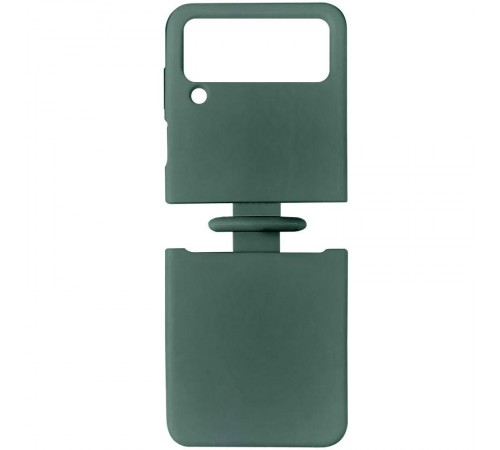 Чохол Foldables Silicone Cover Lakshmi (AAA) для Samsung Galaxy Z Flip4 Зелений / Cyprus Green