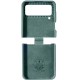 Чохол Foldables Silicone Cover Lakshmi (AAA) для Samsung Galaxy Z Flip4 Зелений / Cyprus Green
