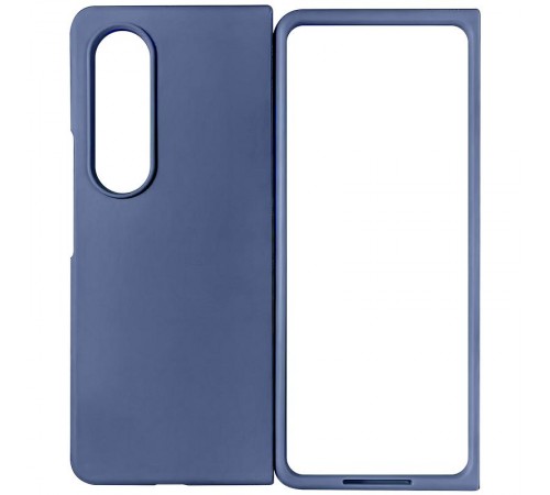 Чохол Foldables Silicone Cover Lakshmi (AAA) для Samsung Galaxy Z Fold4 Темно-синій / Midnight blue