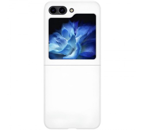 Чохол Foldables Silicone Cover Lakshmi (AAA) для Samsung Galaxy Z Flip5 Білий / White